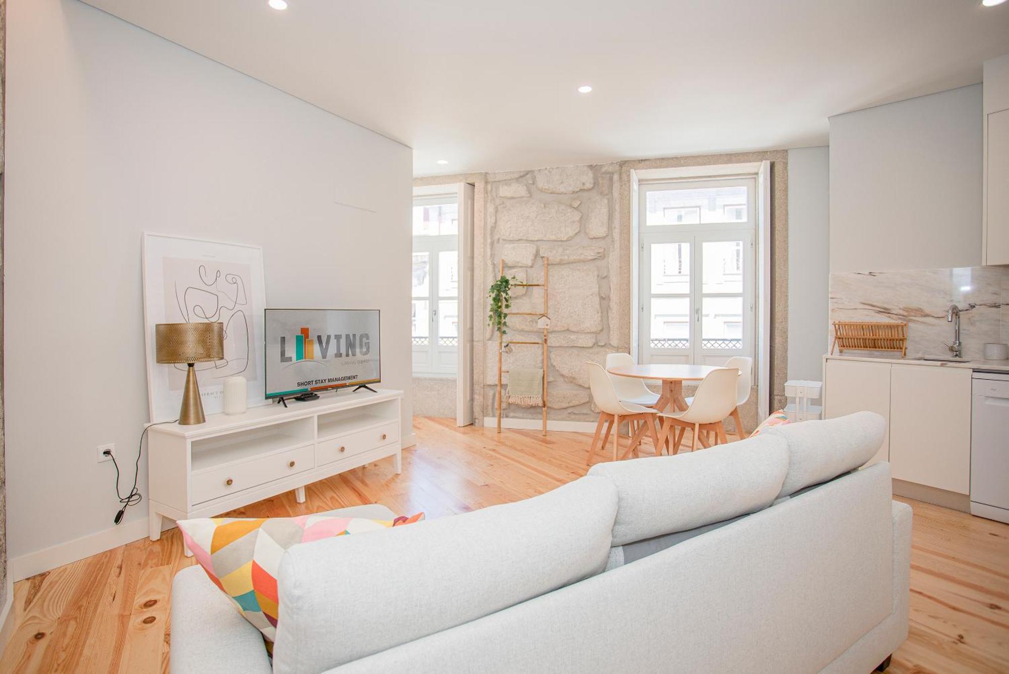 Liiiving In Porto - Aliados Stone Apartment Exteriér fotografie