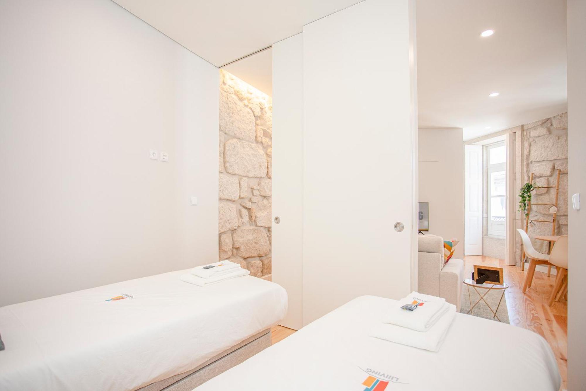 Liiiving In Porto - Aliados Stone Apartment Exteriér fotografie