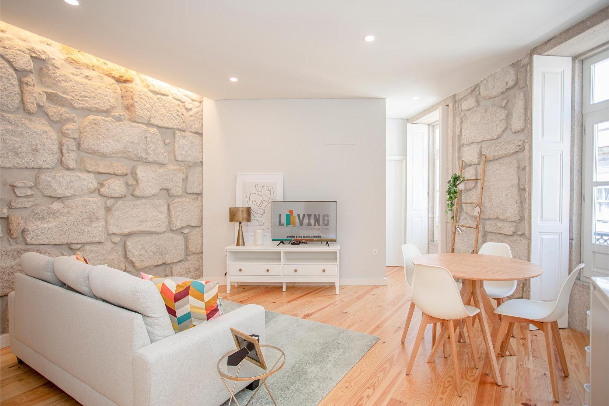 Liiiving In Porto - Aliados Stone Apartment Exteriér fotografie