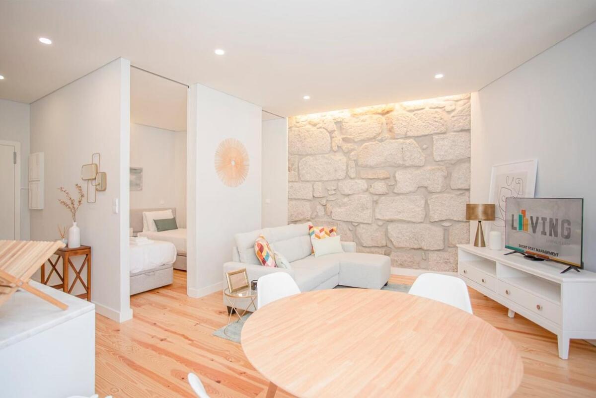 Liiiving In Porto - Aliados Stone Apartment Exteriér fotografie