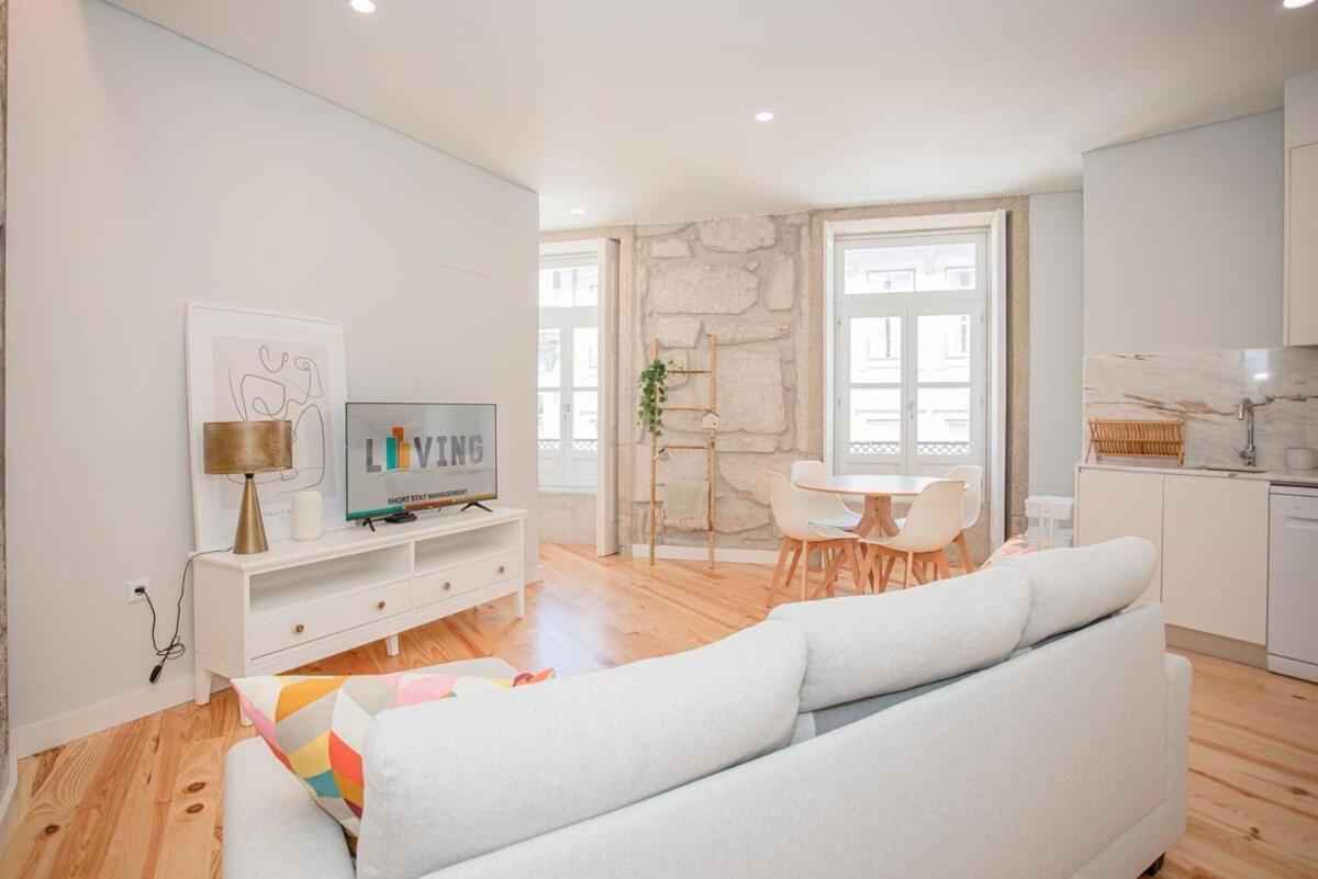 Liiiving In Porto - Aliados Stone Apartment Exteriér fotografie